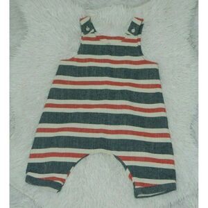 Mademoiselle A Soho One Piece Baby Blue Red White Size 12 Month
